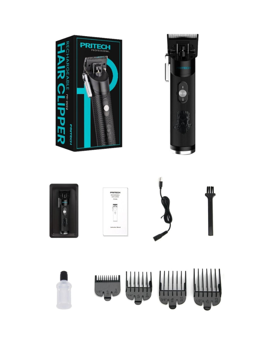 Cordless Rechargeable Hair Clipper