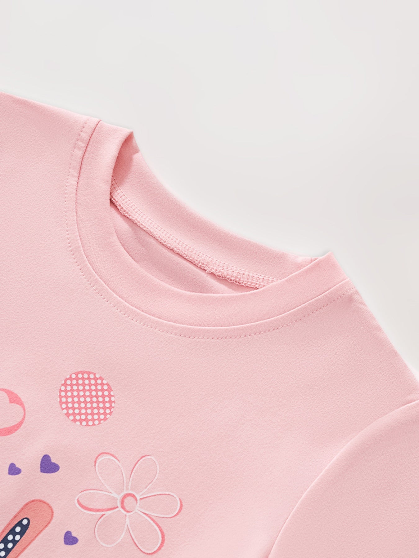 Children's Bunny Graphic Short Sleeve Tee
