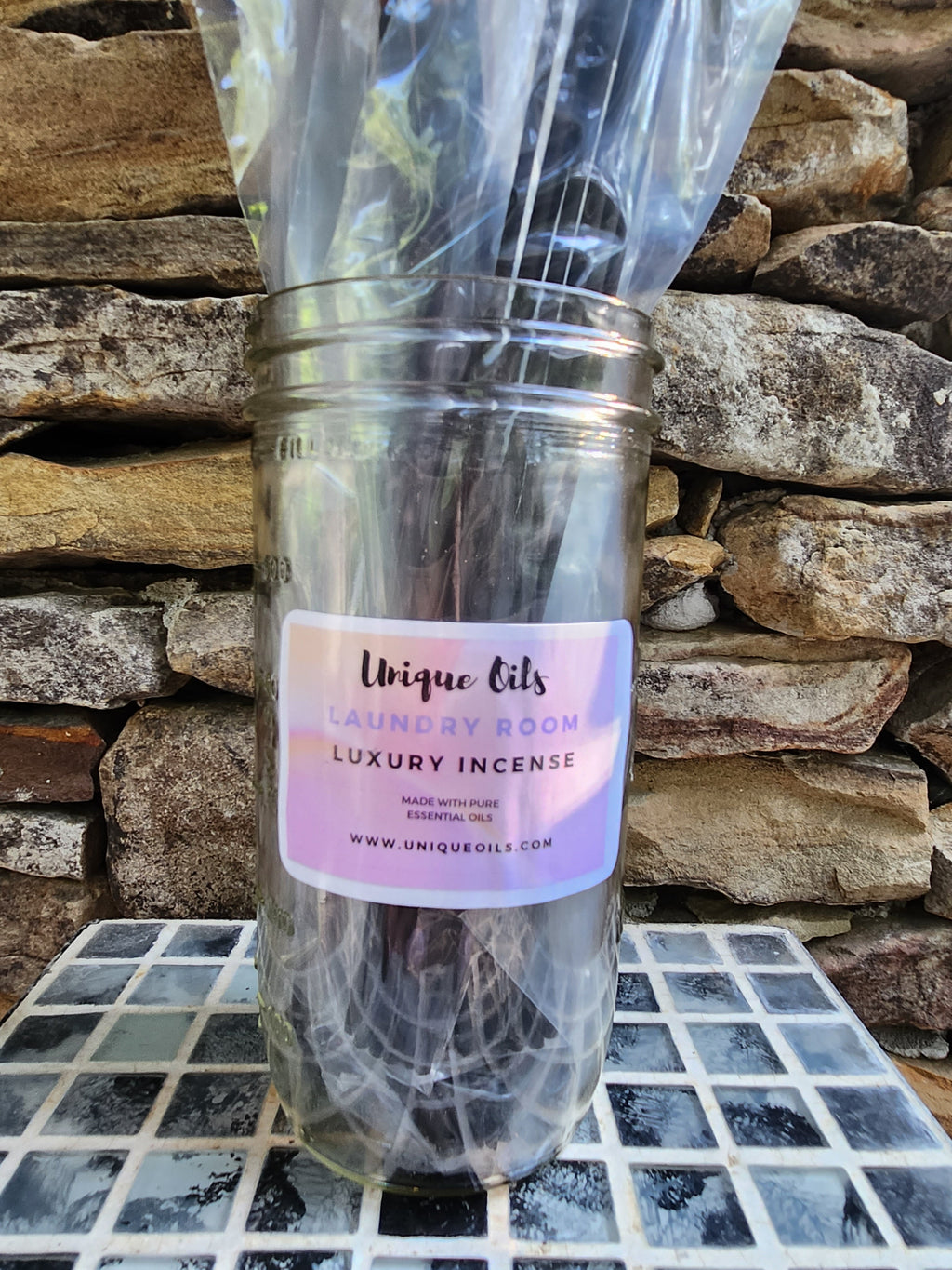 Unique Oils Luxury Incense - Laundry Room (pack of 10)