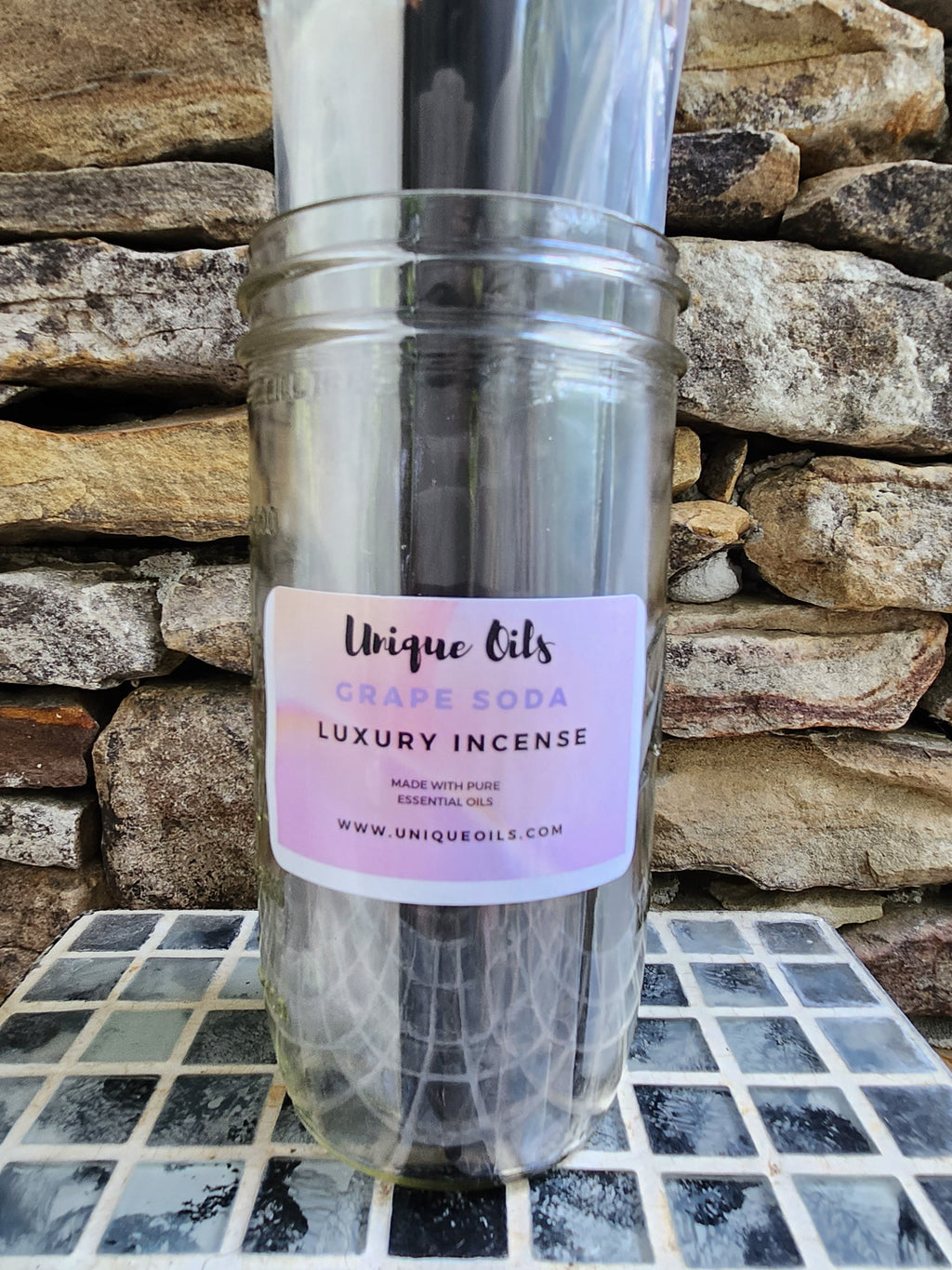 Unique Oils Luxury Incense - Grape Soda (pack of 10)