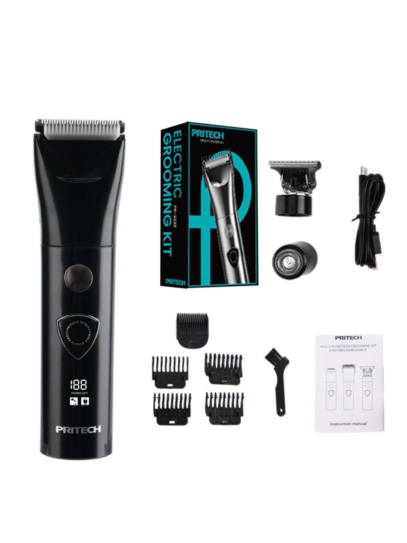 Cordless Rechargeable Hair Clipper
