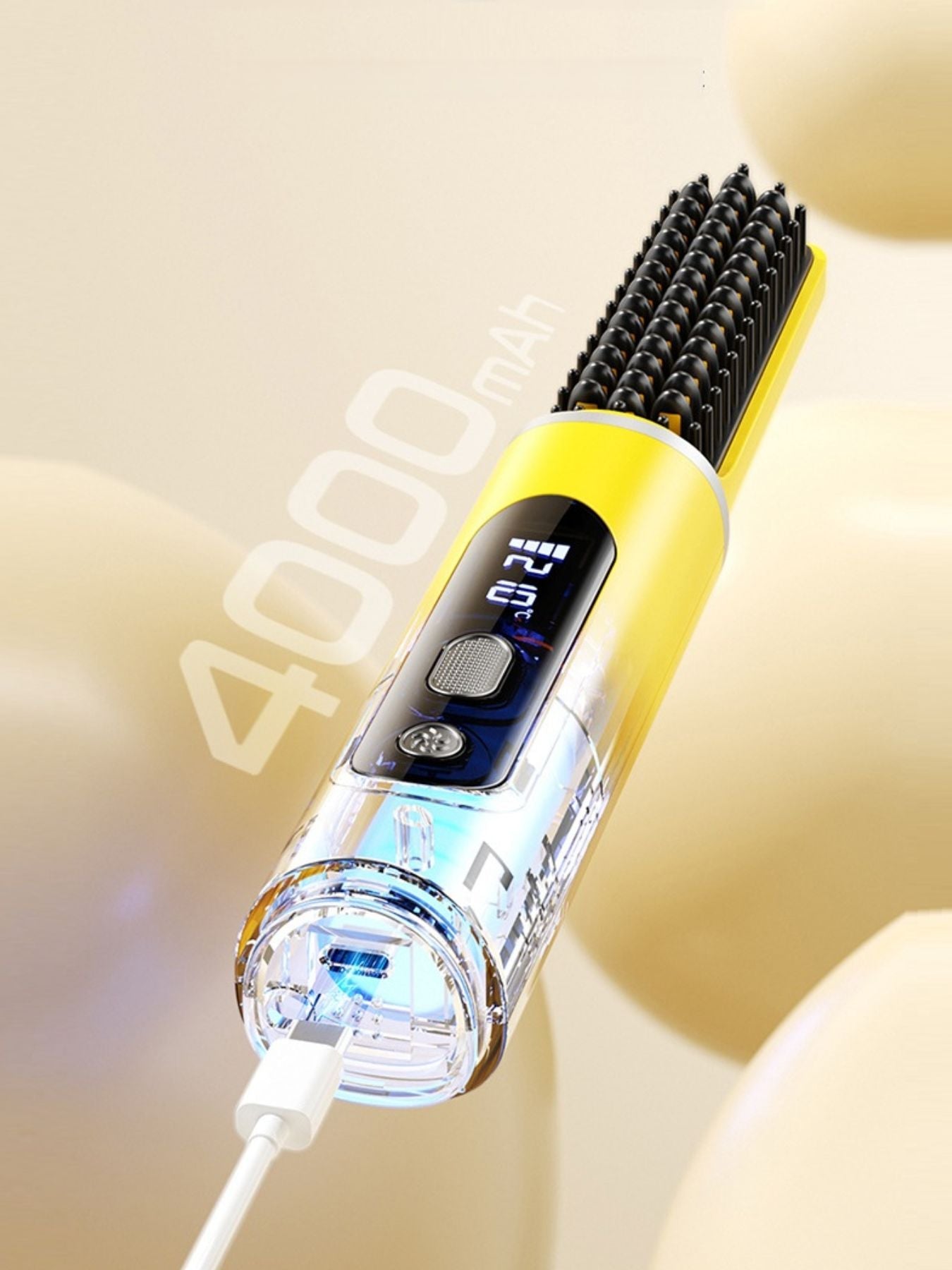 Fast Heating Hair Straightening Comb