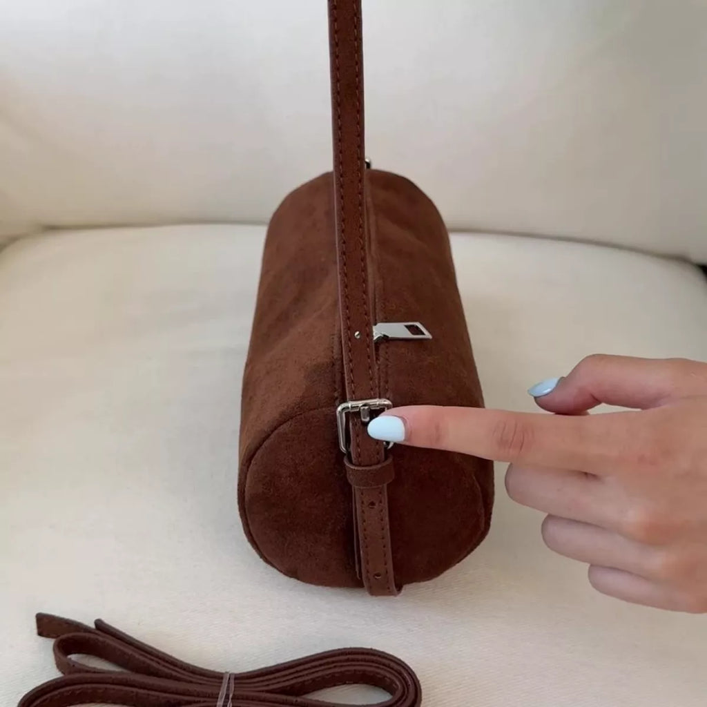 Retro Cylinder Shoulder Bag