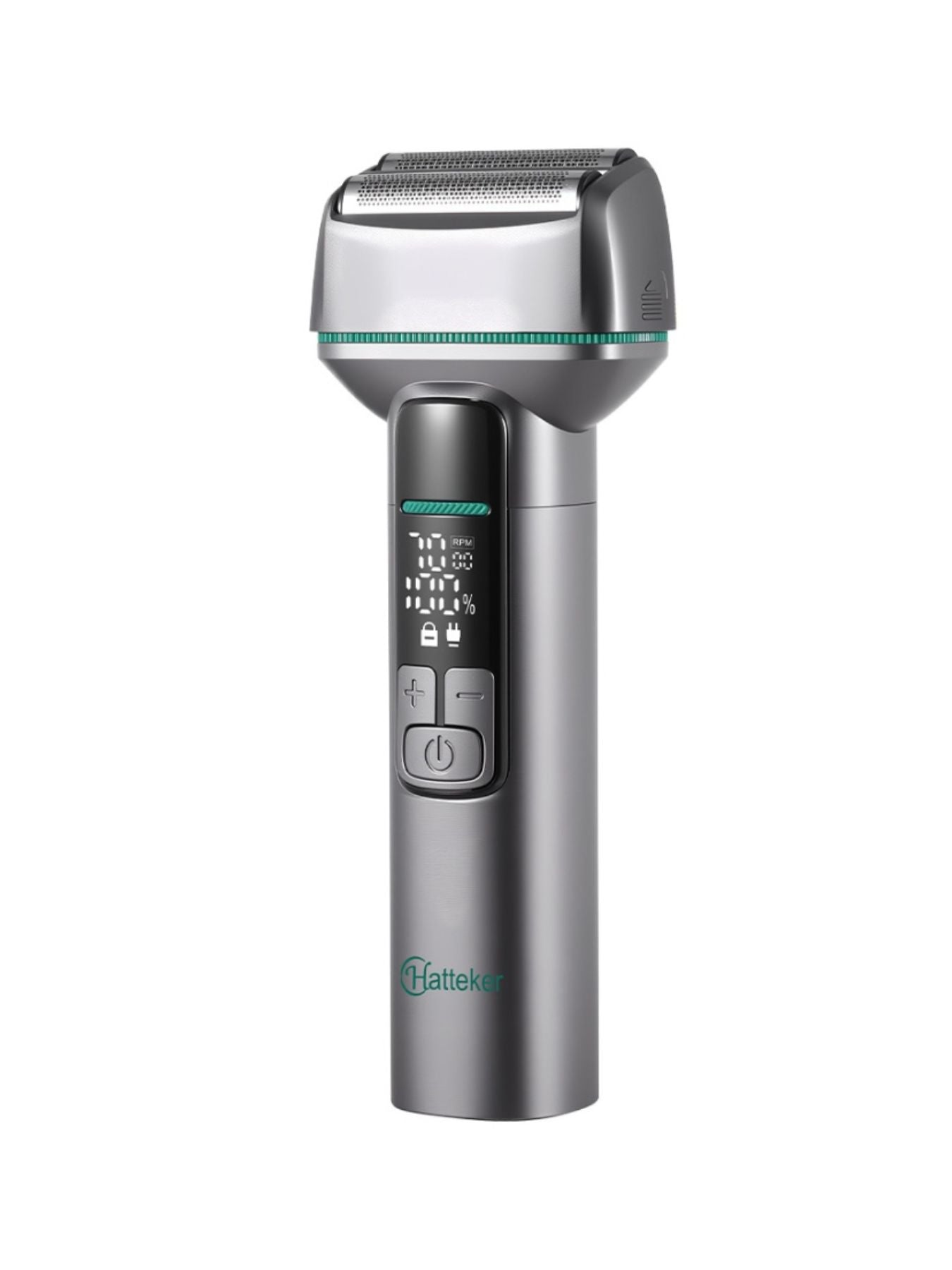 Rechargeable Electric Shaver with LED Display