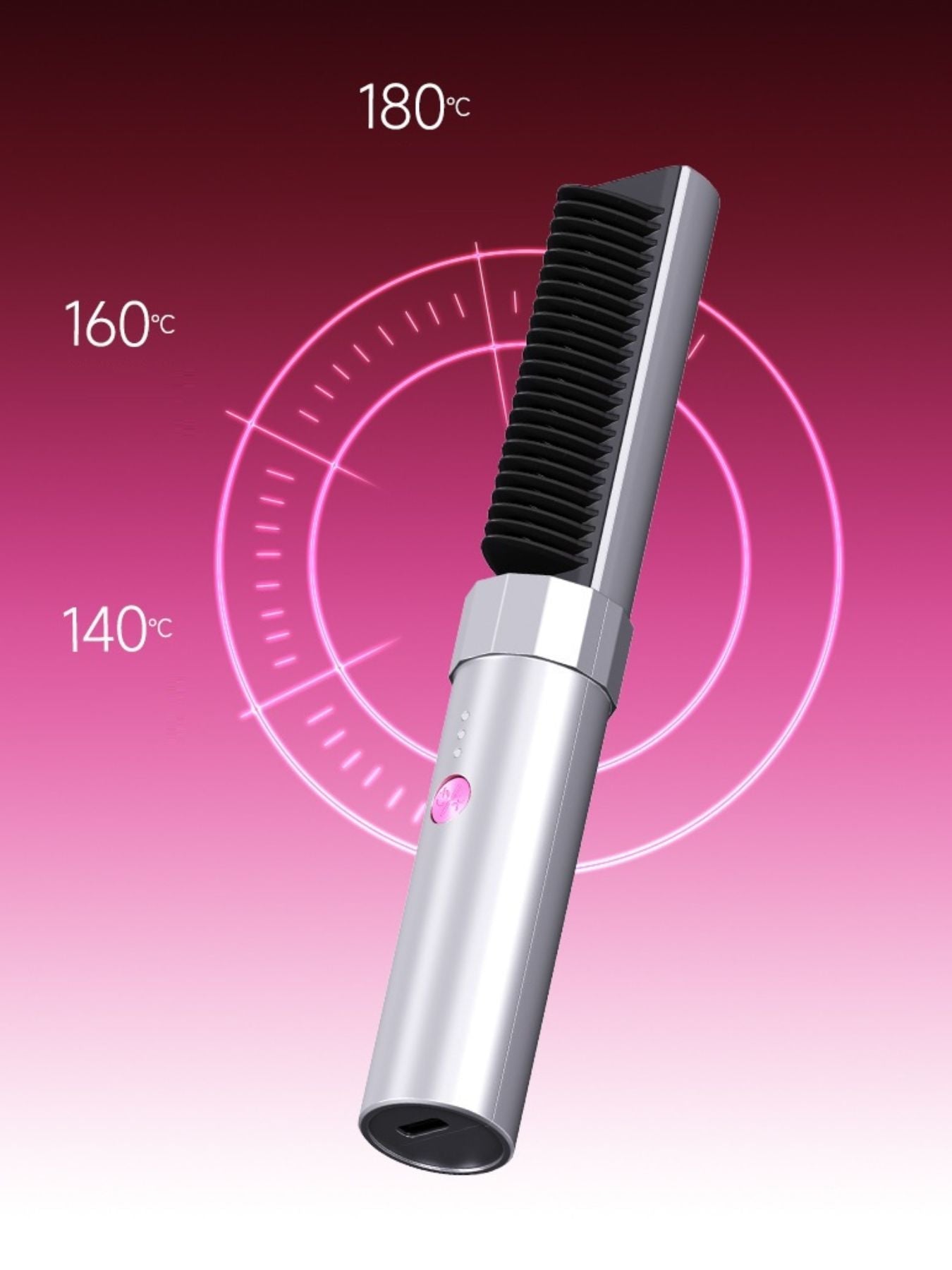 Portable Heated Straightening Comb