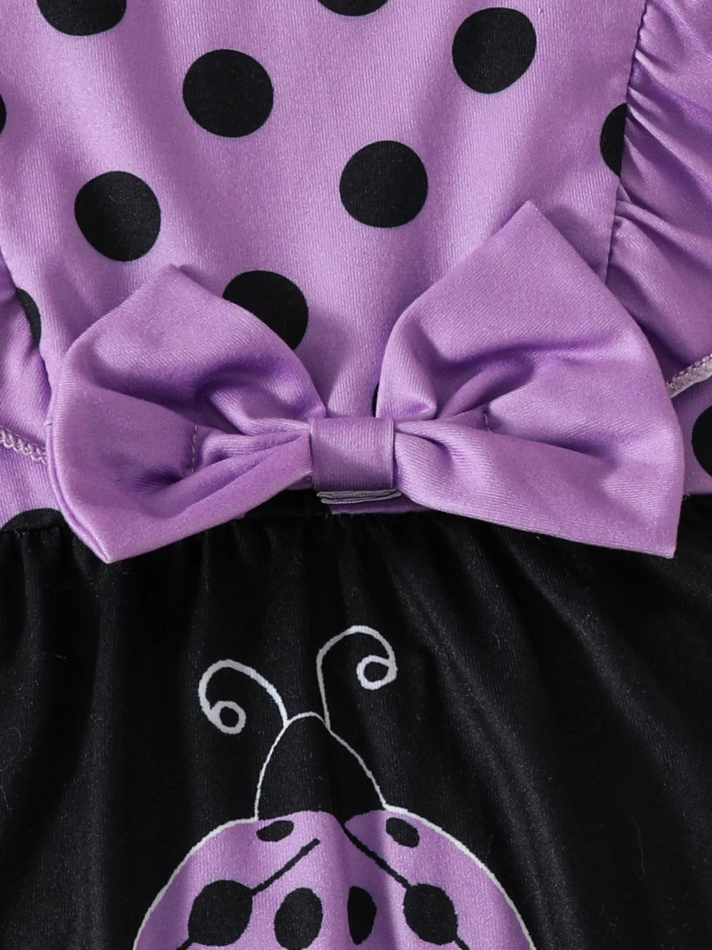 Children's Ruffled Top and Pants Set with Headband