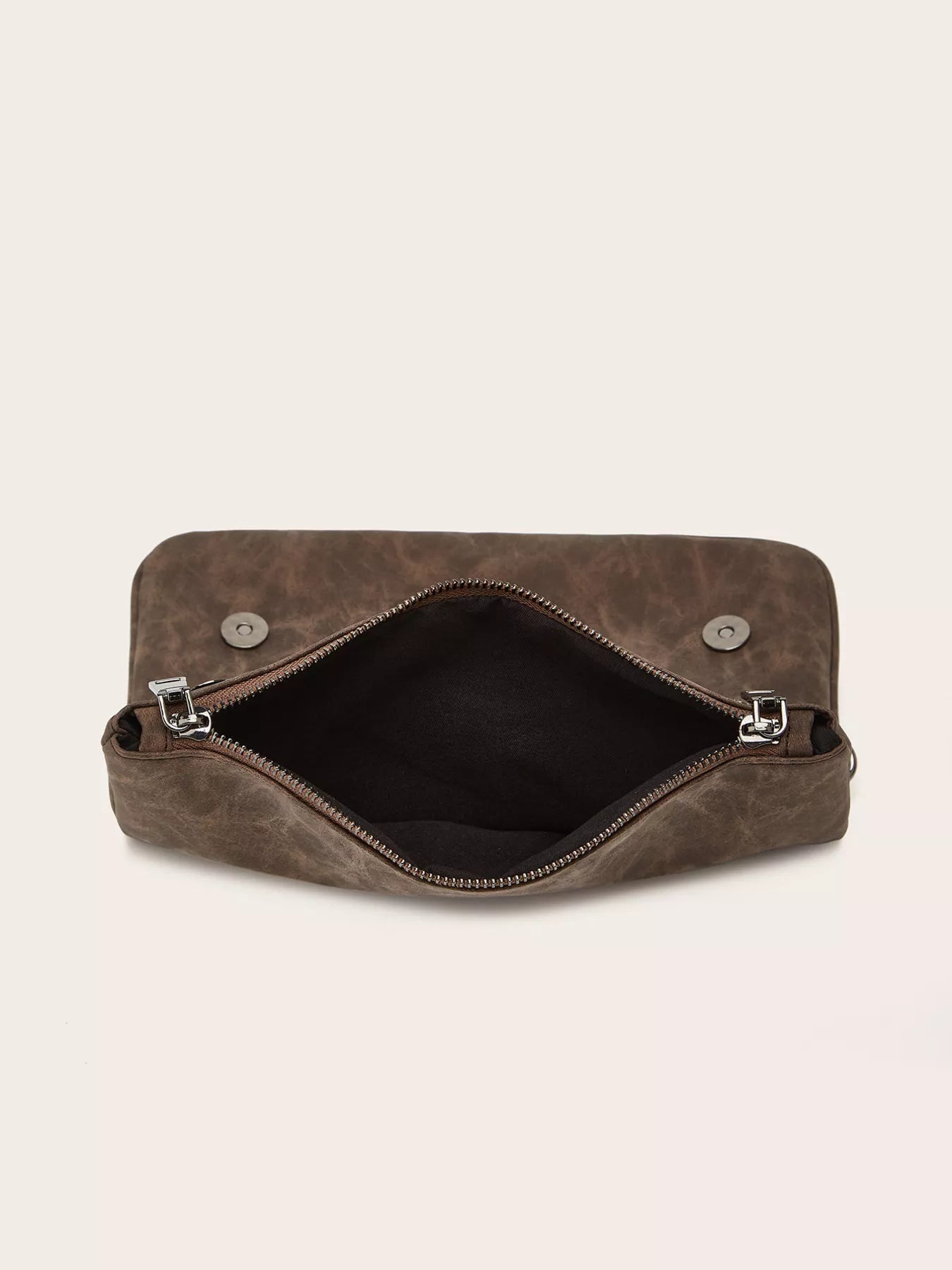 PU Leather Chain Strap Shoulder Bag