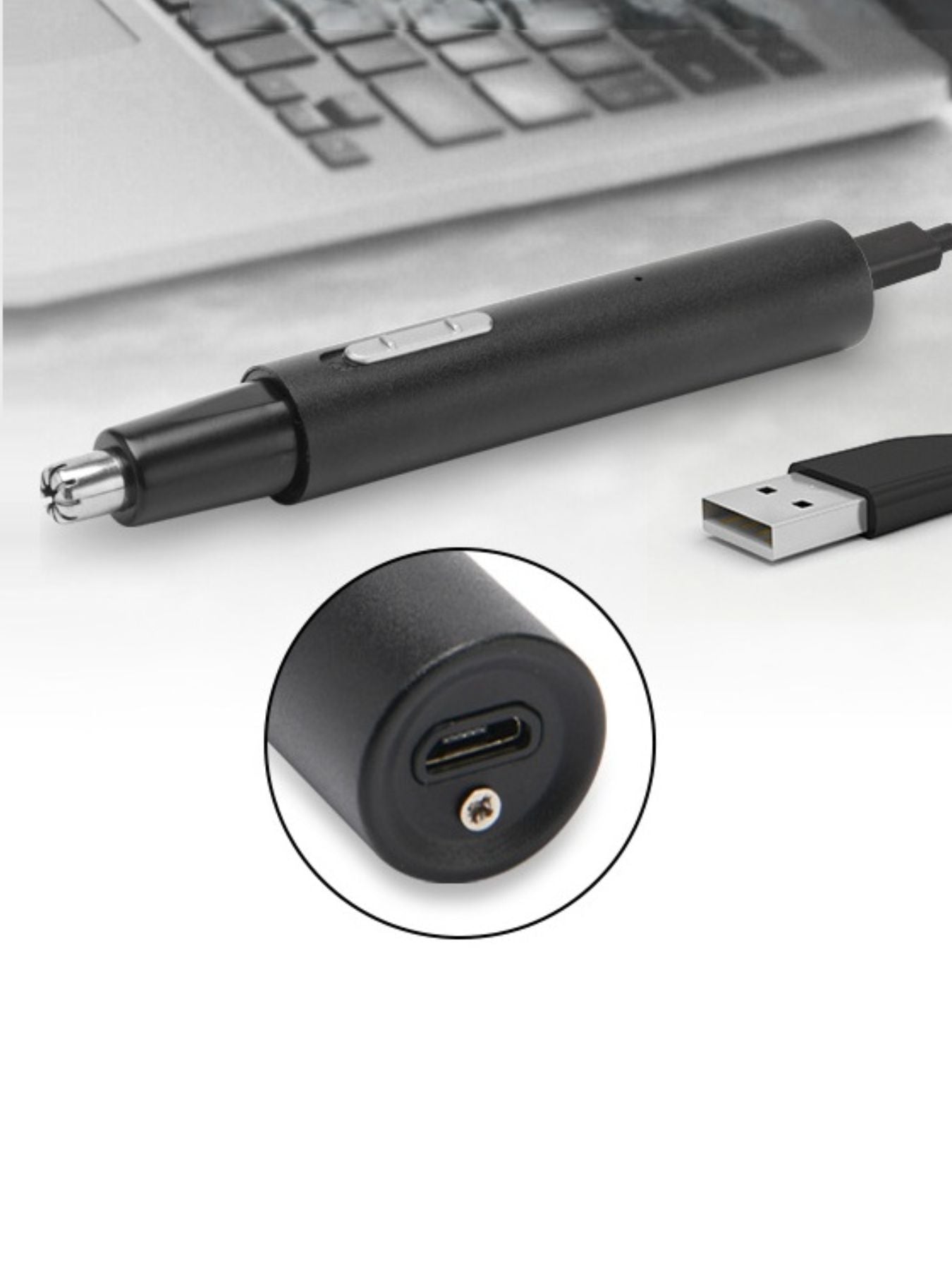 Multifunctional Rechargeable Nose Hair Trimmer