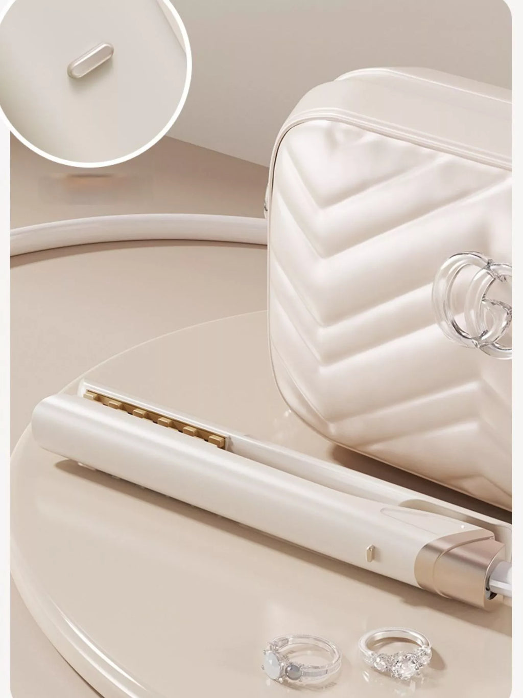 Adjustable Temperature Curling Iron