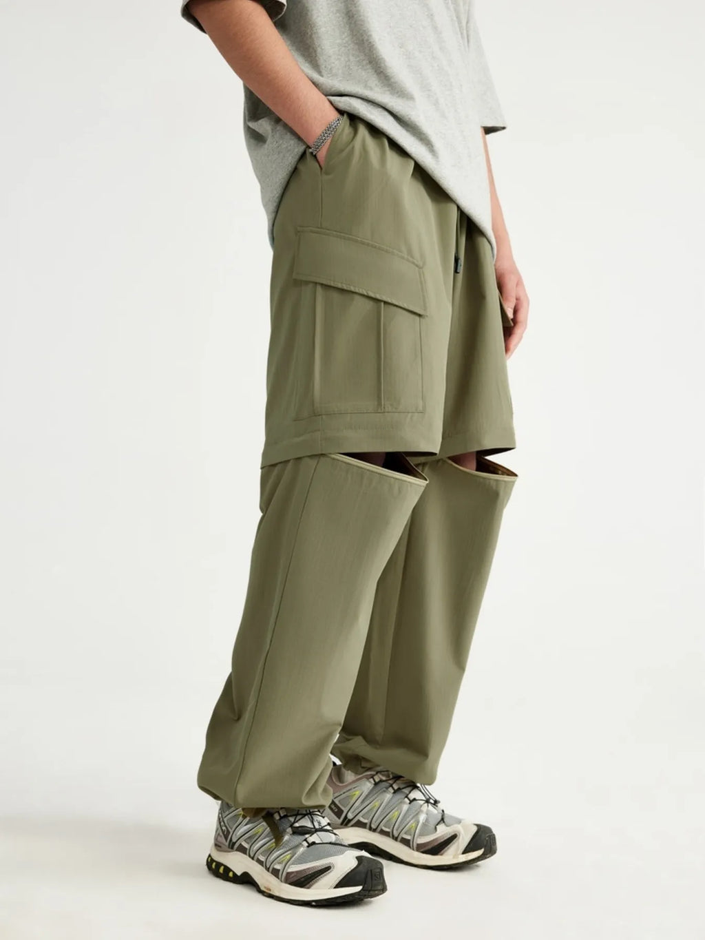 Men's Drawstring Cargo Pants