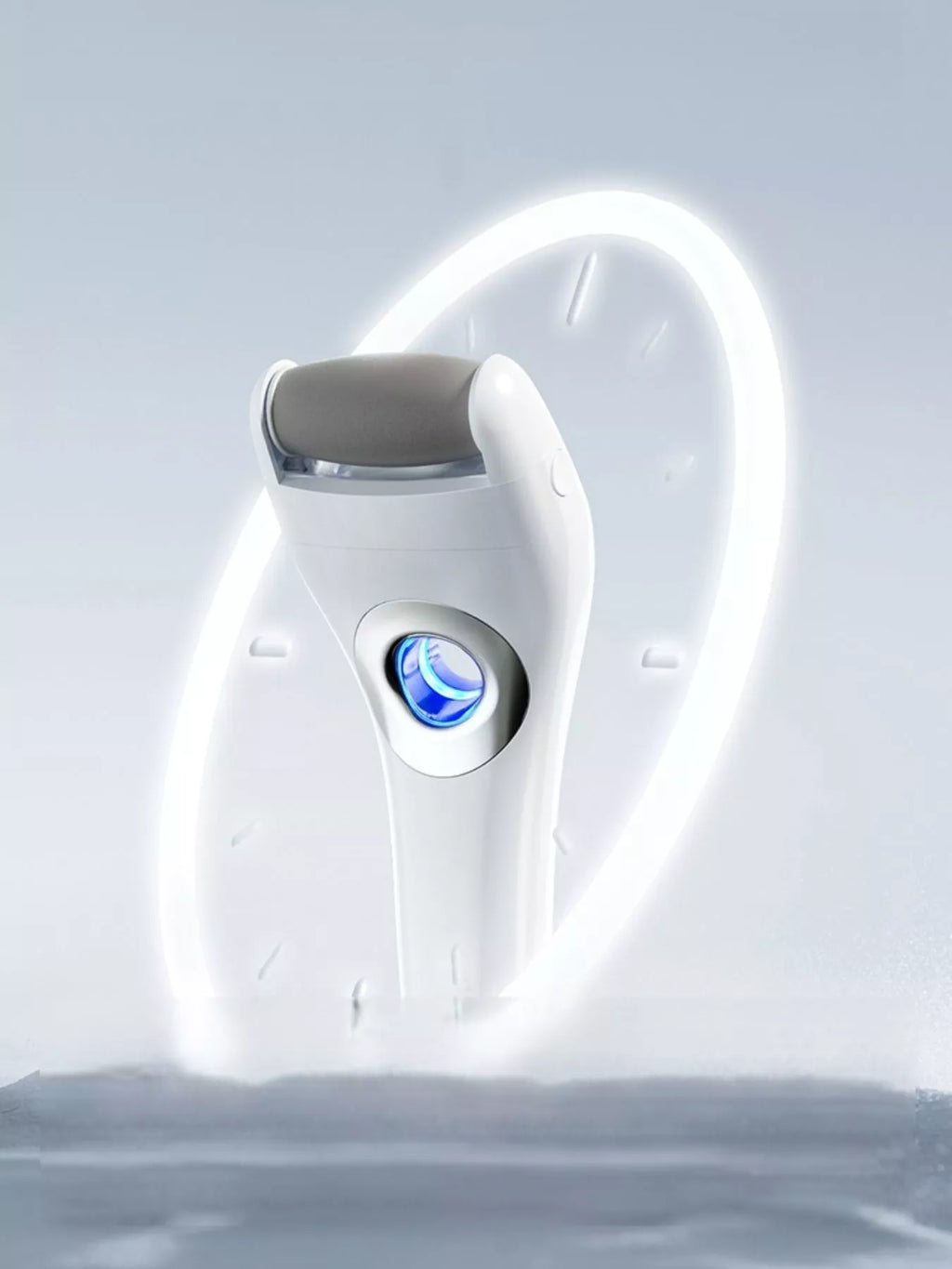 Electric Foot Nail Buffer with LED Light