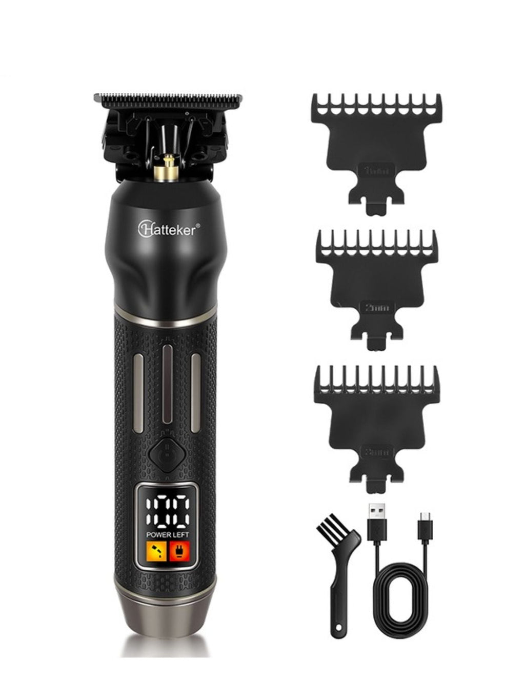 LED Display Cordless Hair Clipper