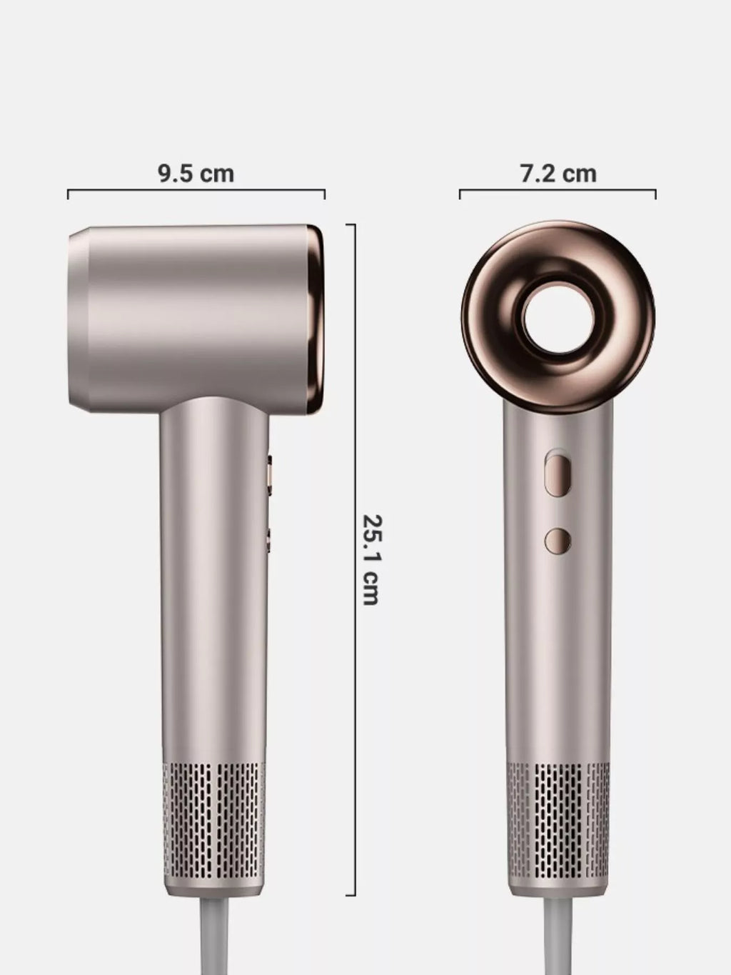 Multi-Speed Household Hair Dryer