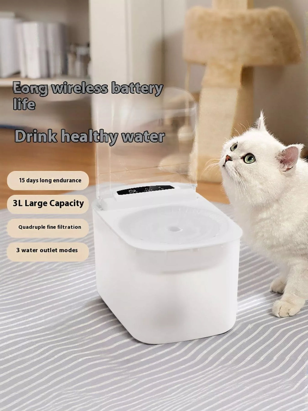 Automatic Pet Water Fountain