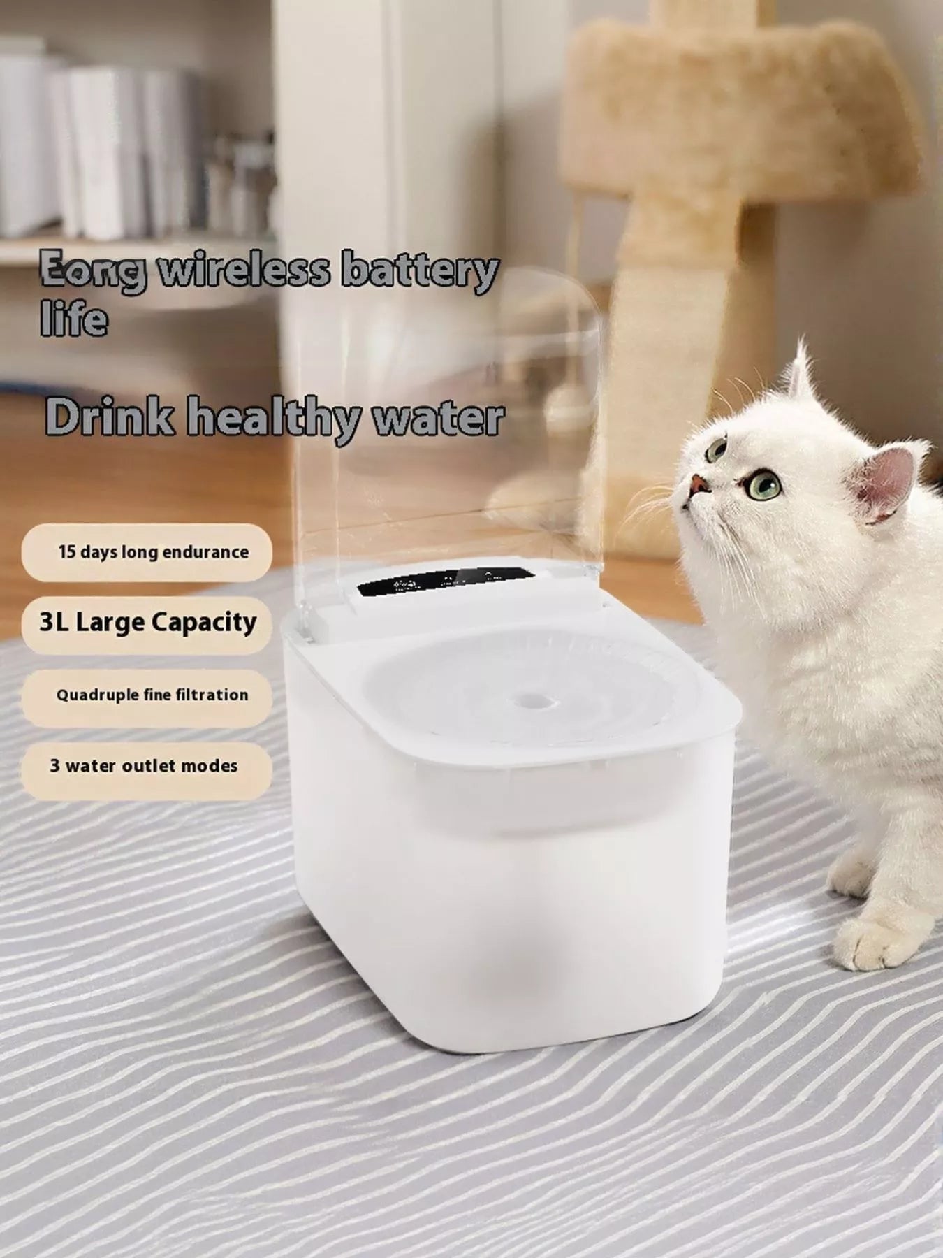 Automatic Pet Water Fountain
