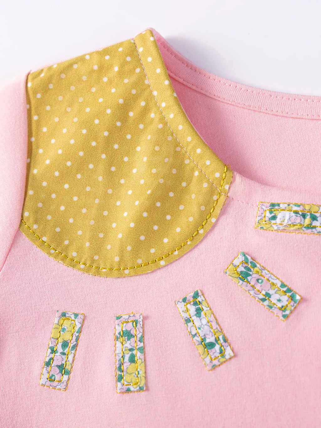 Children's Round Neck Short Sleeve Dress