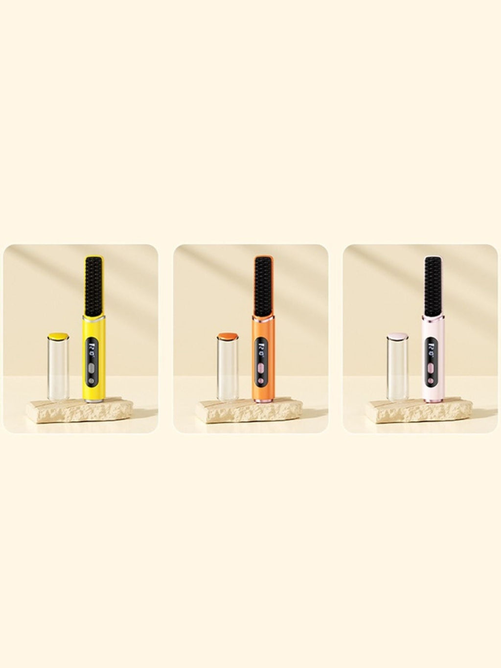 Fast Heating Hair Straightening Comb