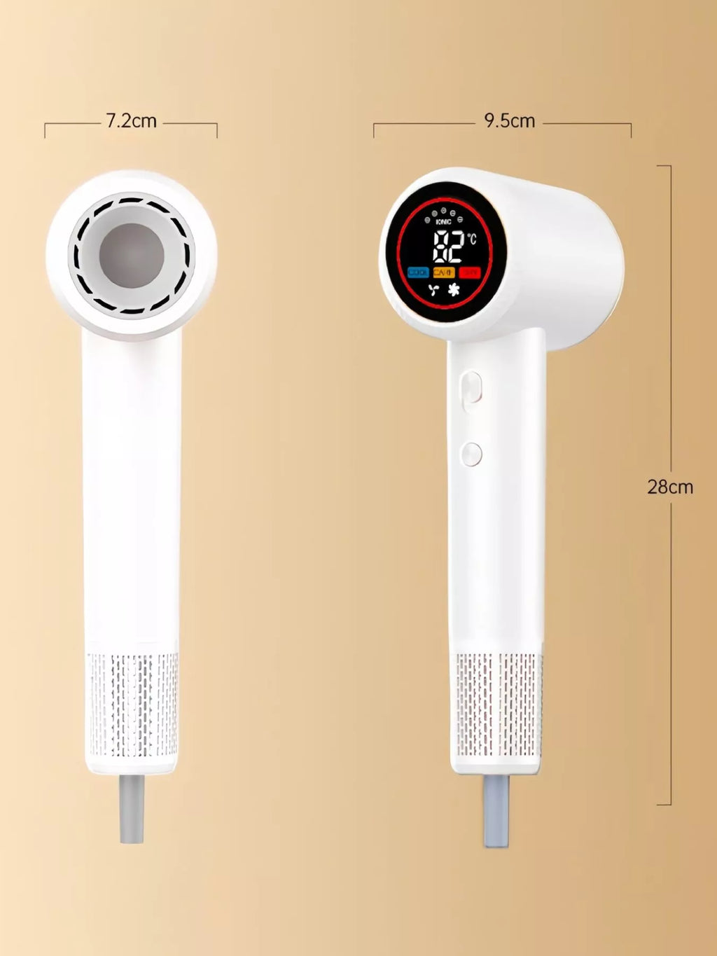 Lightweight Quiet Household Hair Dryer