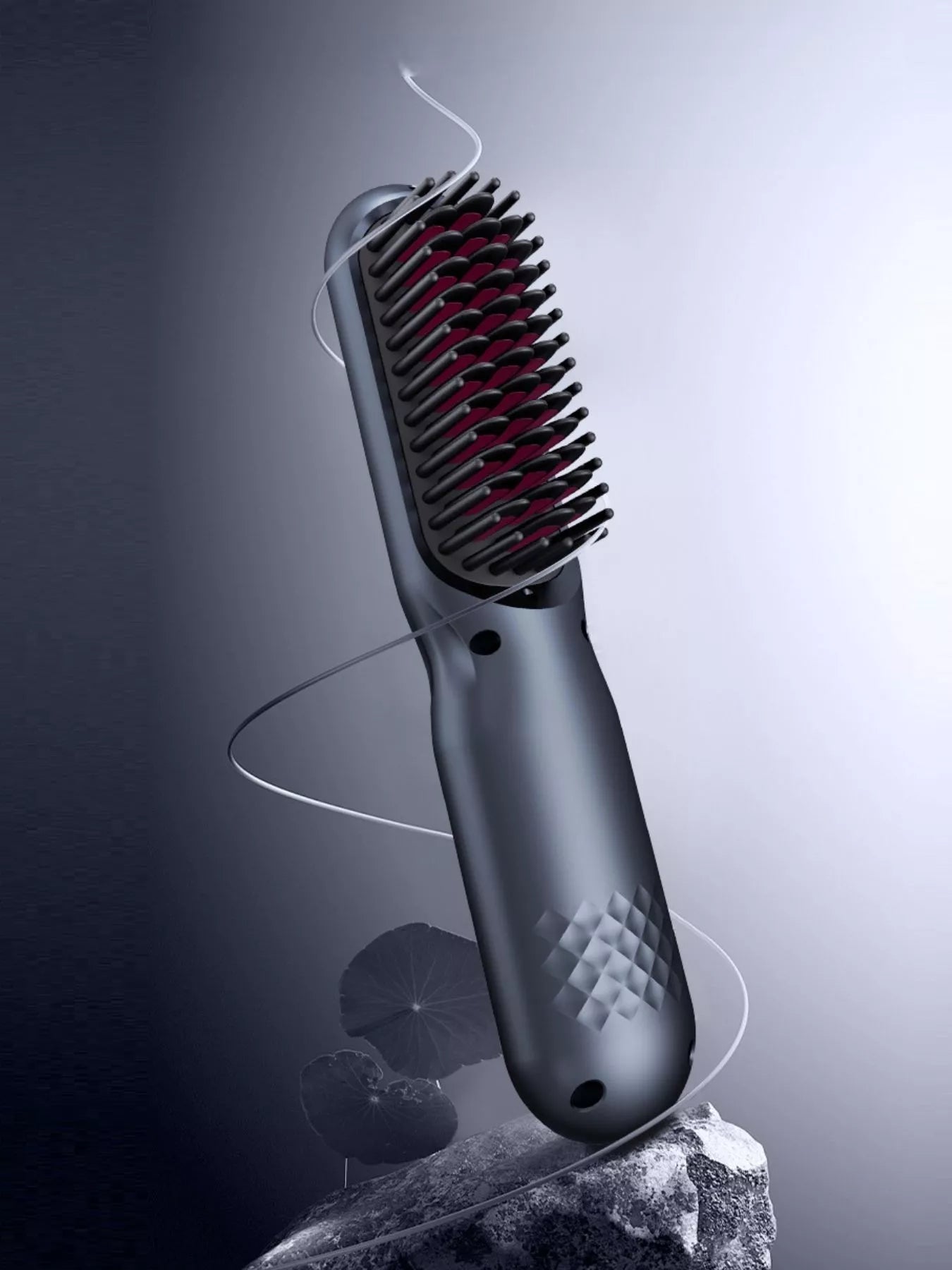 Adjustable Temperature Hair Straightening Comb