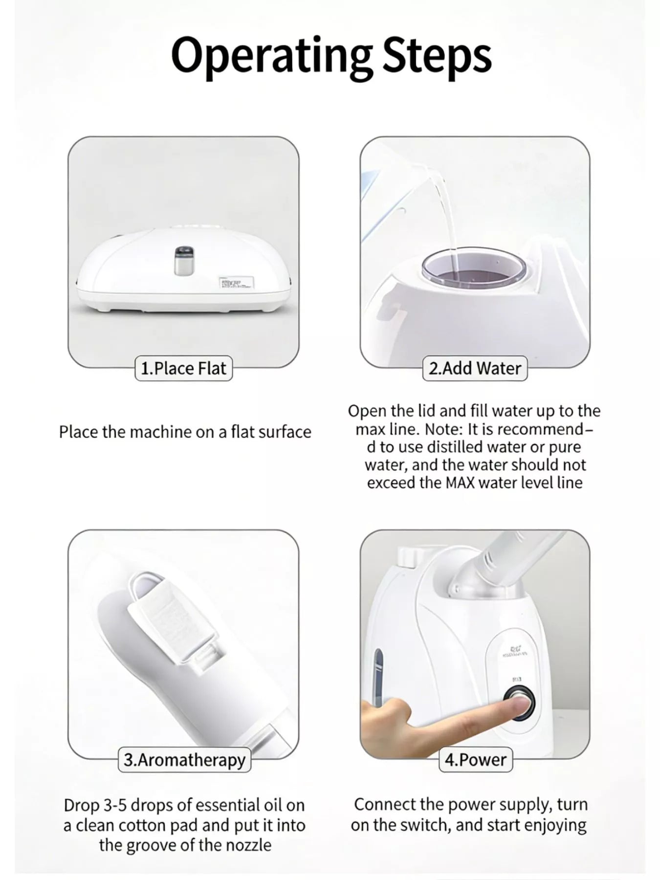 Facial Steamer Deep Cleansing Beauty Device