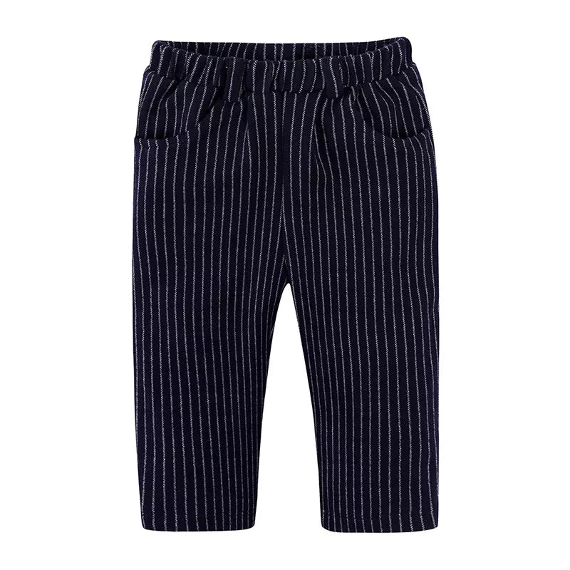 Children's Striped Vest and Pants Suit Set