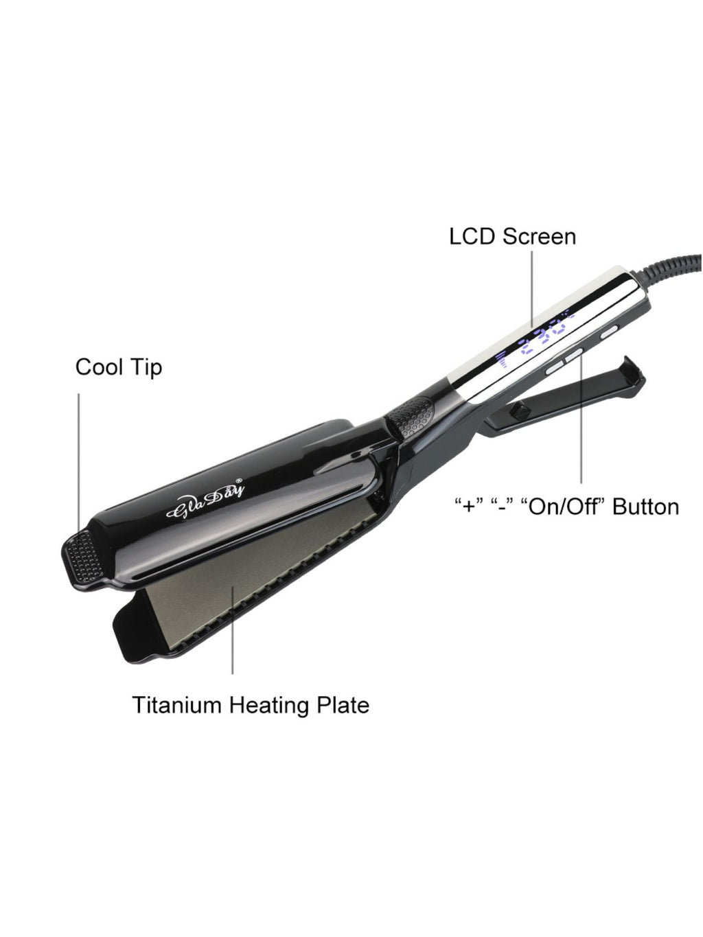 Professional Ceramic Tourmaline Hair Straightener