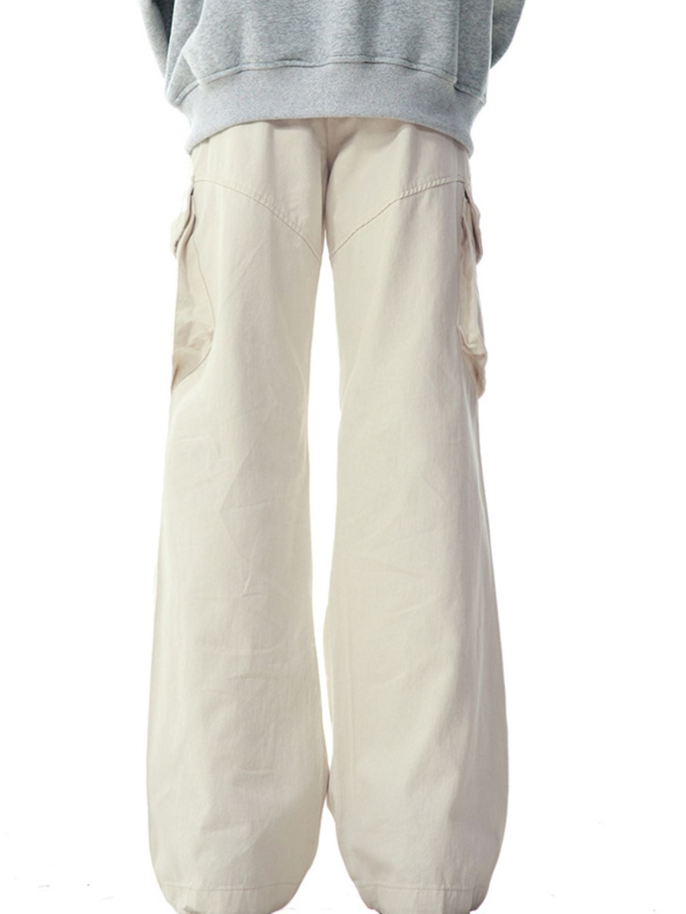 Men's Wide Leg Cargo Pants