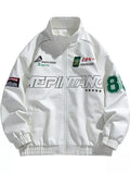 Men's Plus Size Zip Up Long Sleeve Jacket