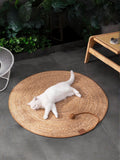 Round Braided Pet Mat