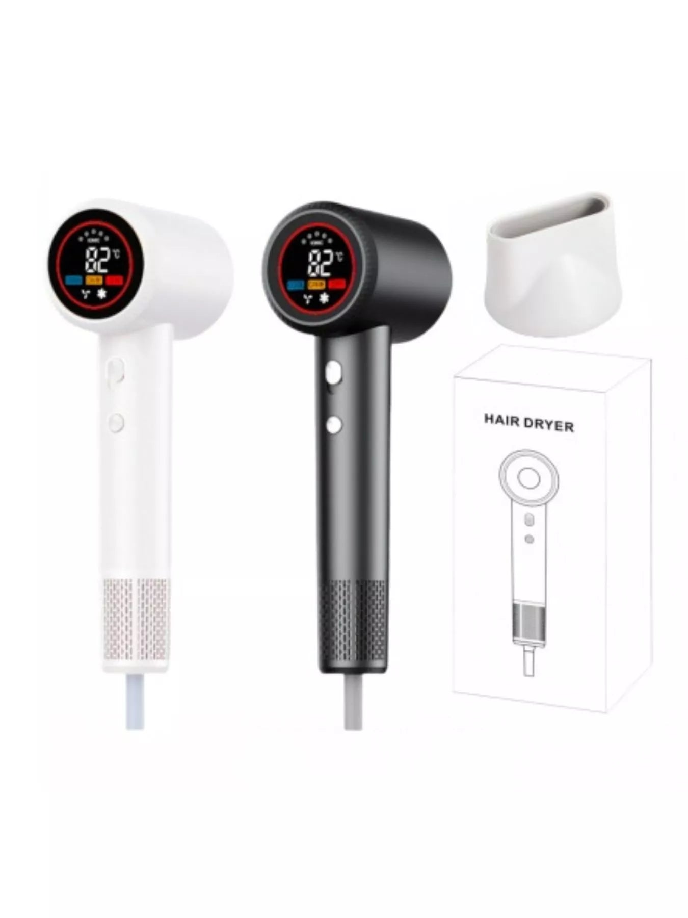 Lightweight Quiet Household Hair Dryer