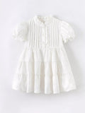 Children's Elegant Tiered Ruffle Dress