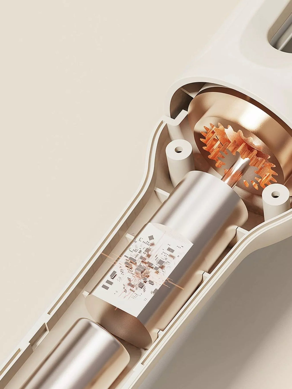 Automatic Rotating Ceramic Hair Curling Iron