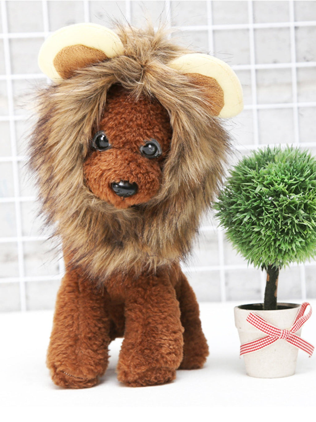 Lion Mane Pet Headwear