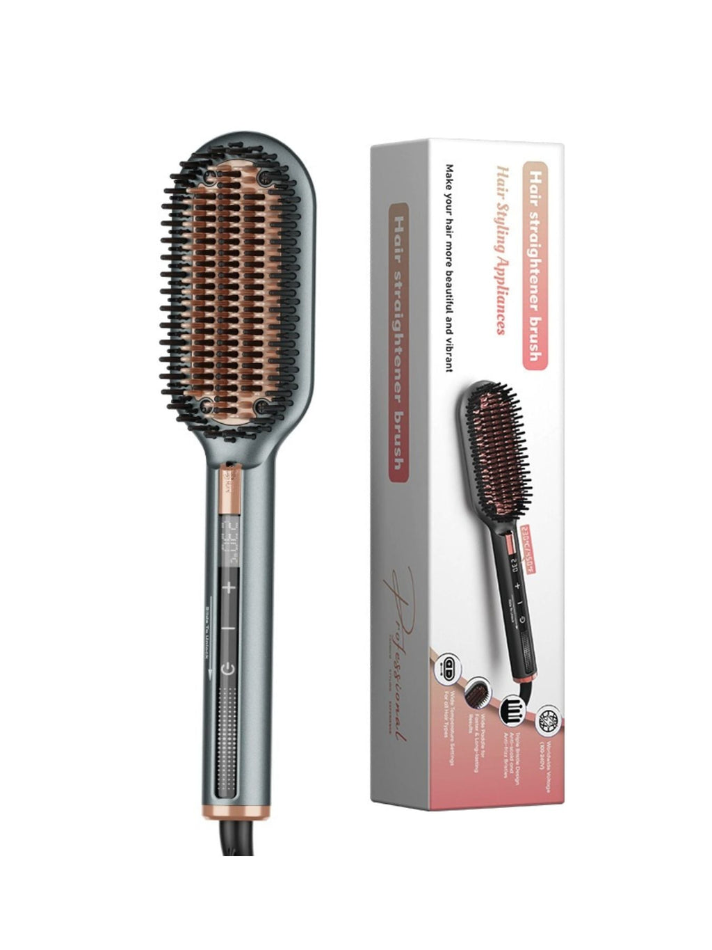 Fast Heating Hair Straightening Comb