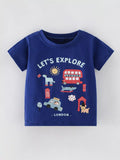 Children's Round Neck Short Sleeve T-Shirt