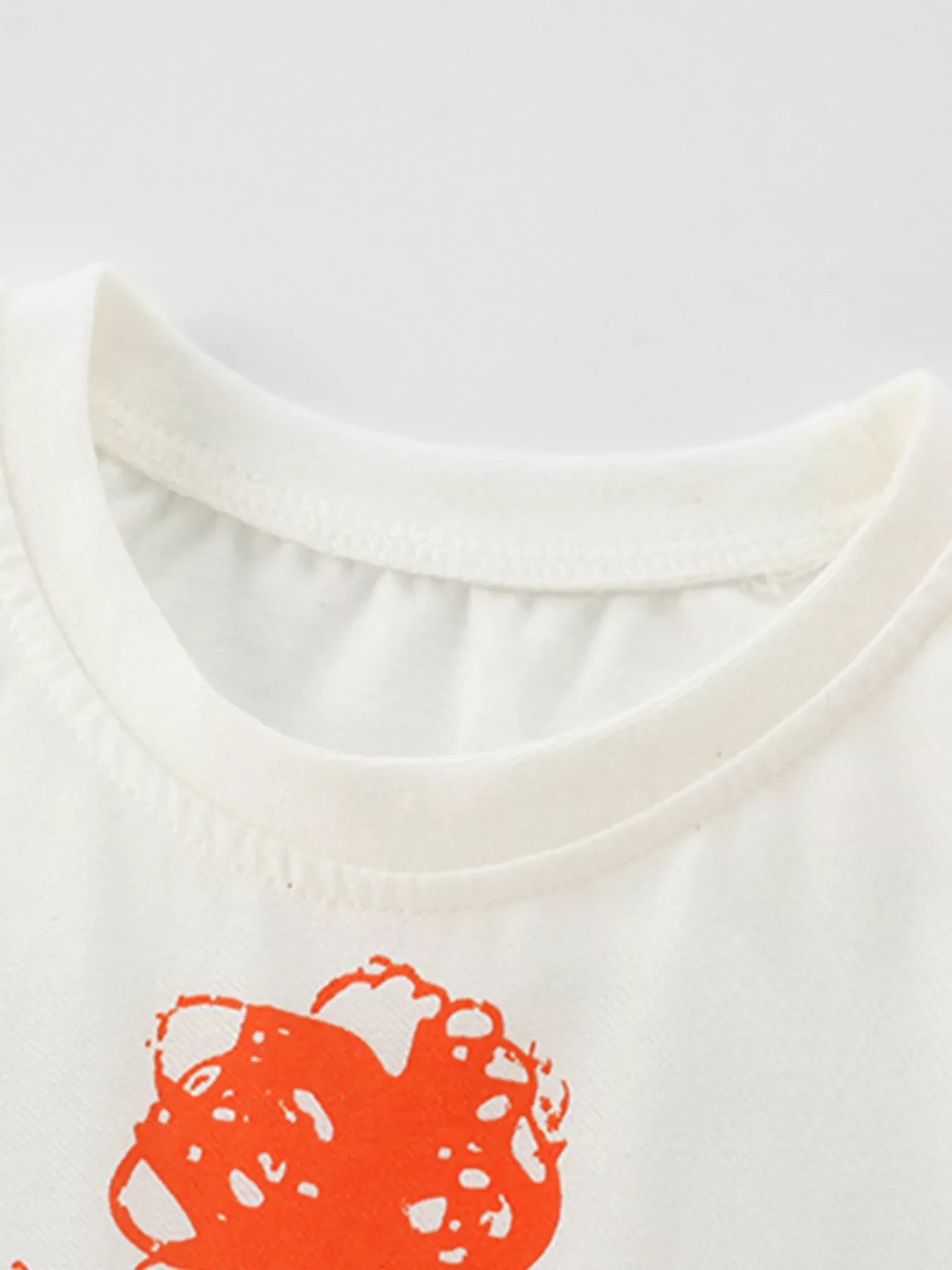 Children's Volcano Round Neck Short Sleeve T-Shirt