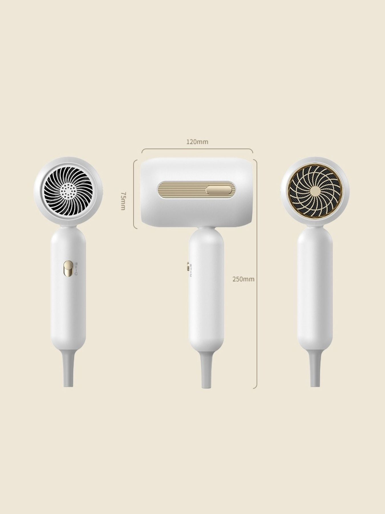 Portable Negative Ion Hair Dryer