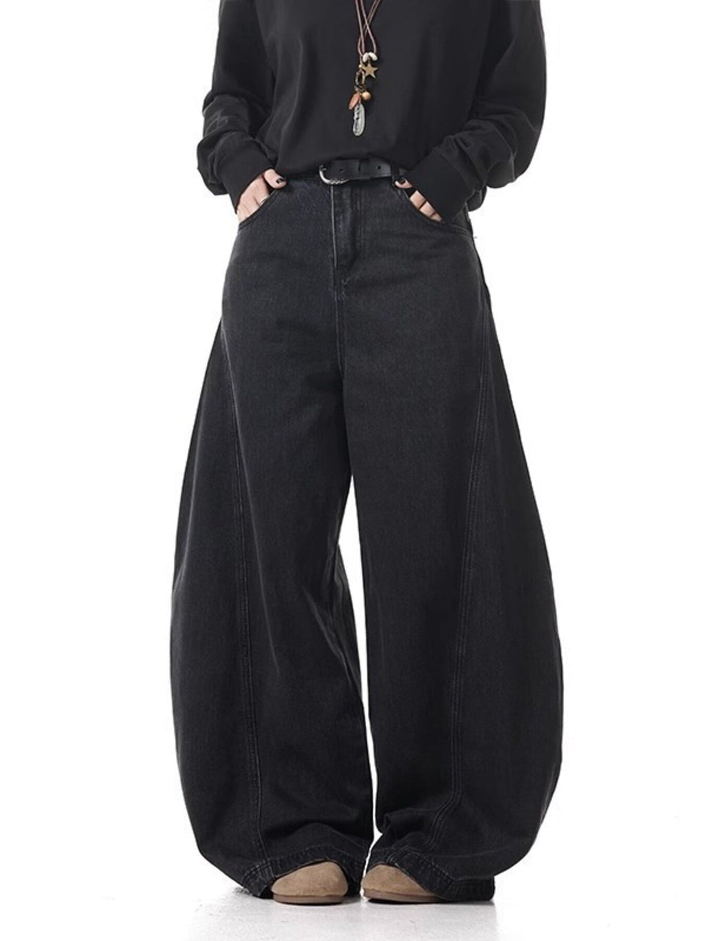Men's Full Size Wide Leg Jeans Plus Size