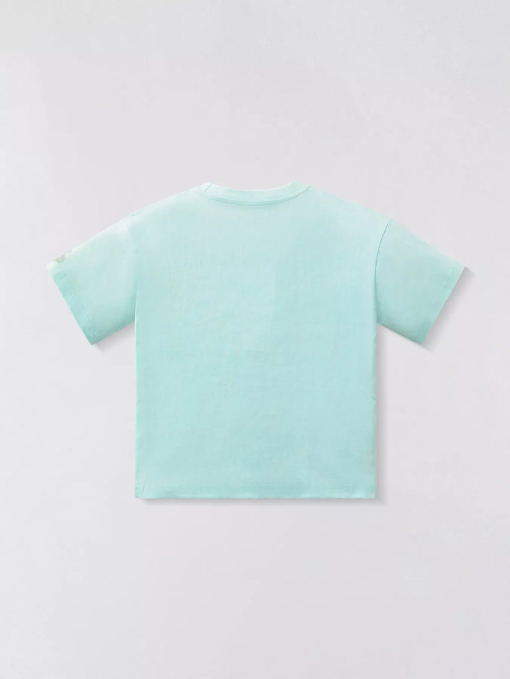 Children's Embroidered Round Neck T-Shirt