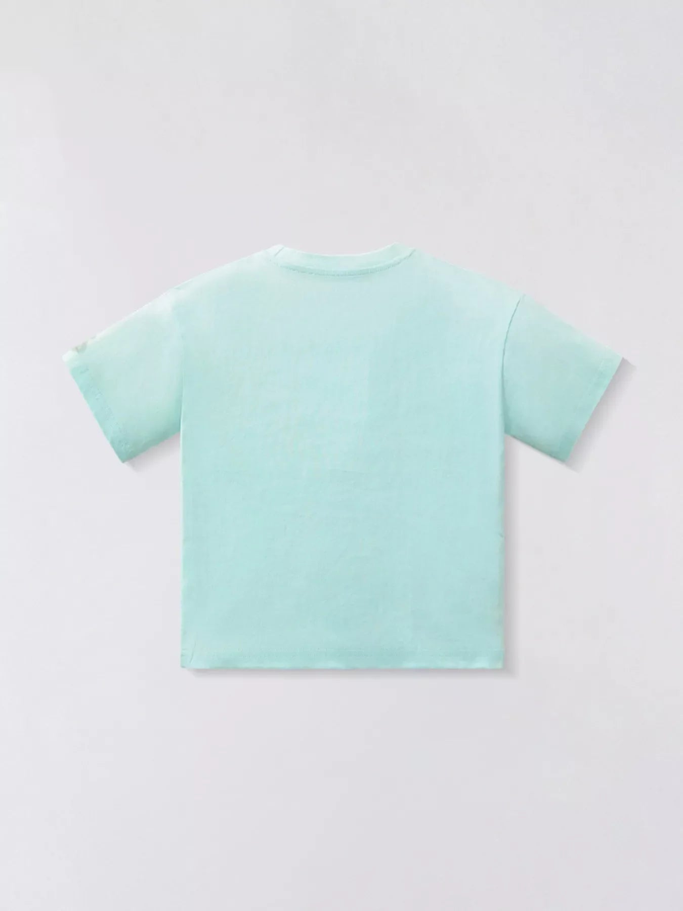 Children's Embroidered Round Neck T-Shirt