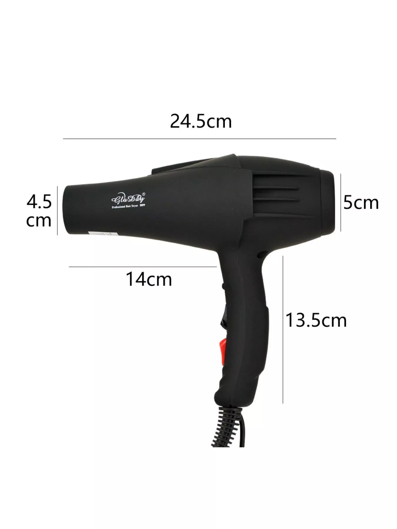 Multi-Speed Household Hair Dryer