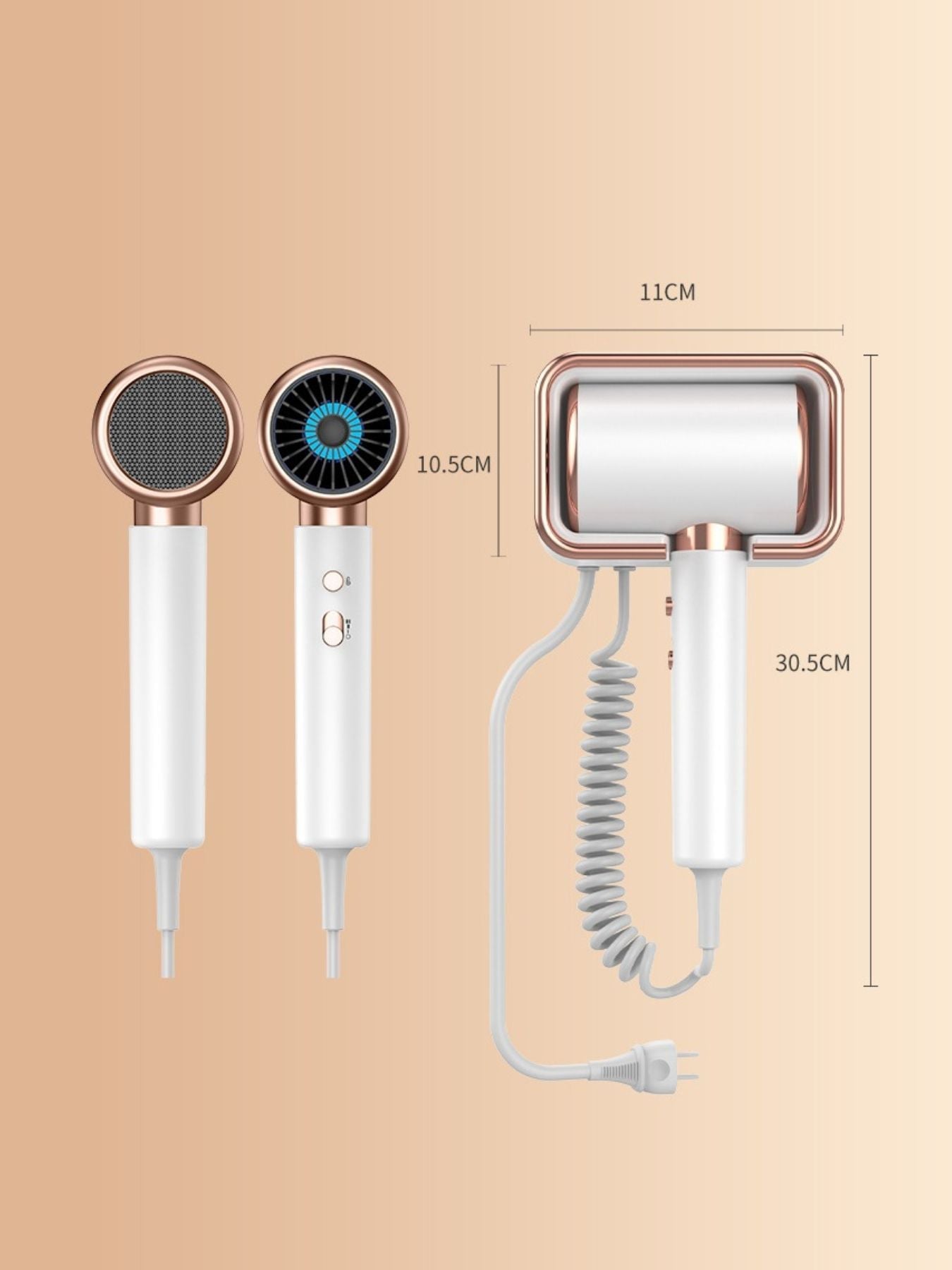 Multi-Speed Household Hair Dryer