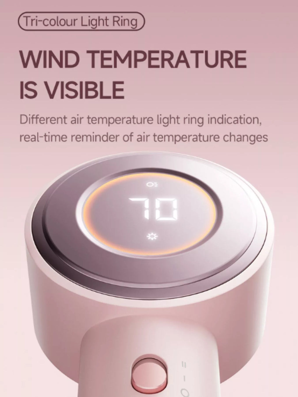 Temperature Control High-Speed Hair Dryer