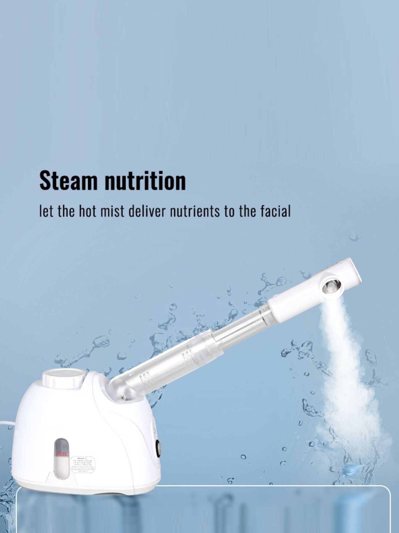 Hot Steaming Facial Beauty Device