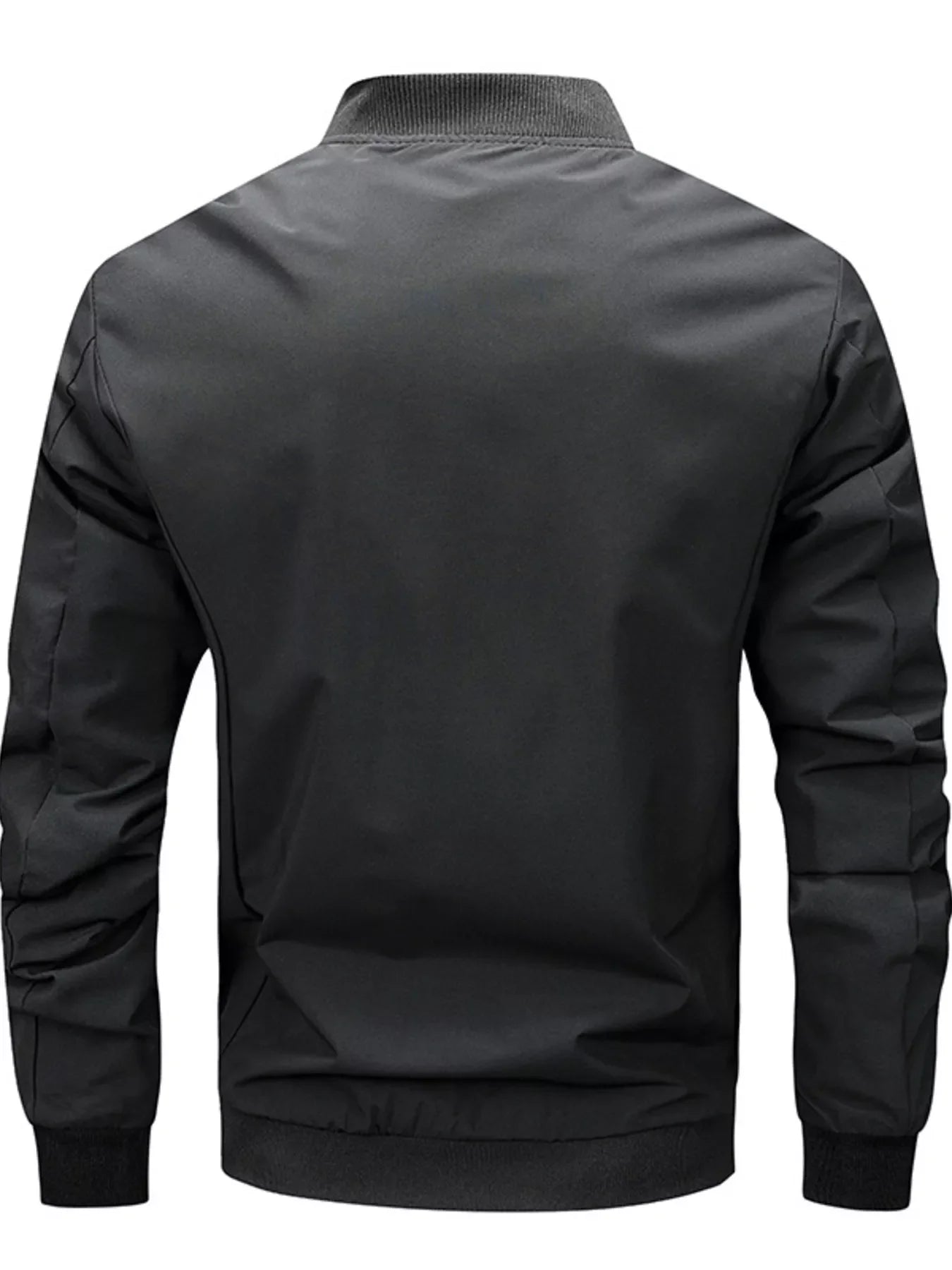 Men's Plus Size Zip Up Bomber Jacket