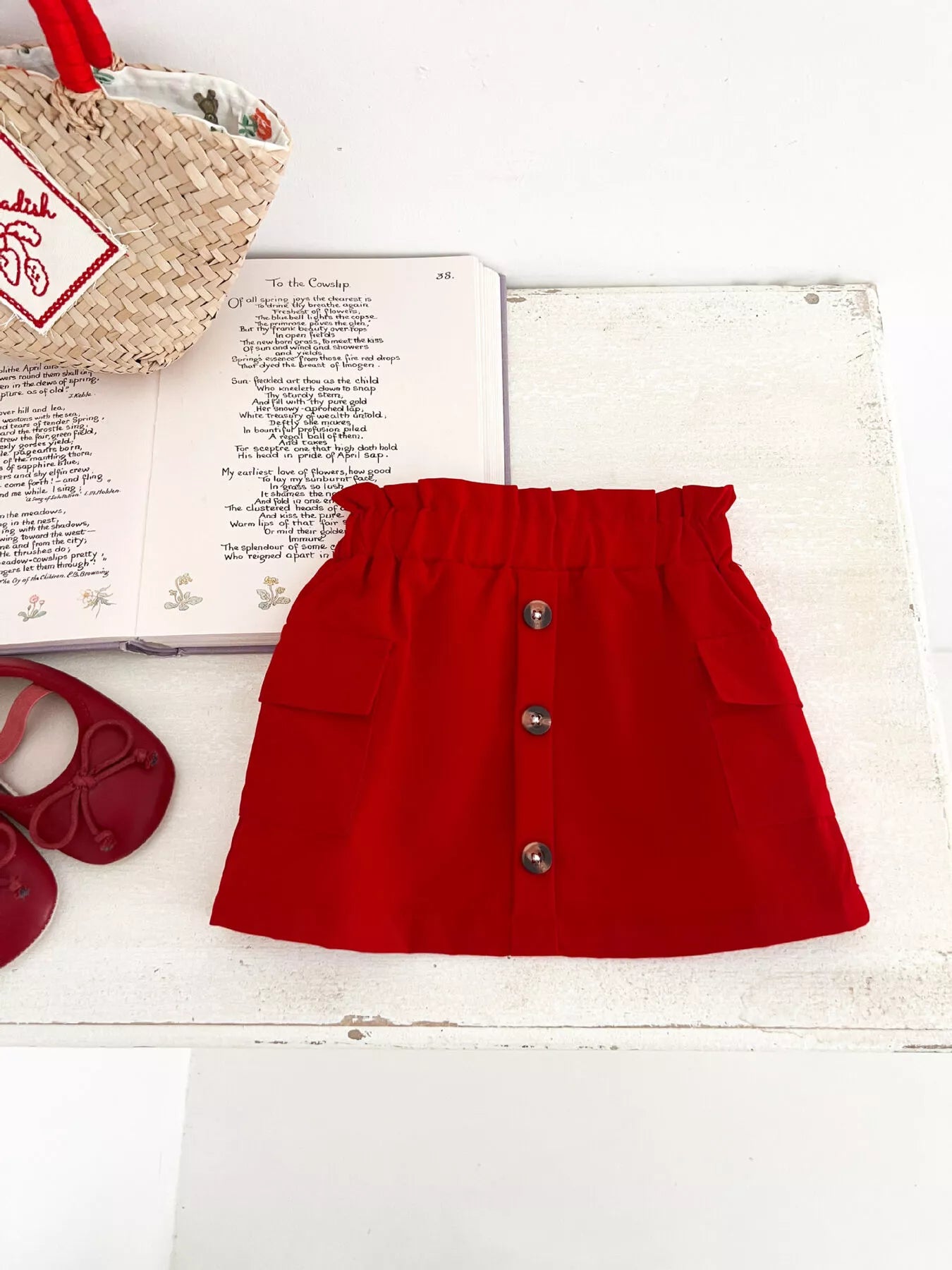 Children's Graphic Tee and Skirt Set
