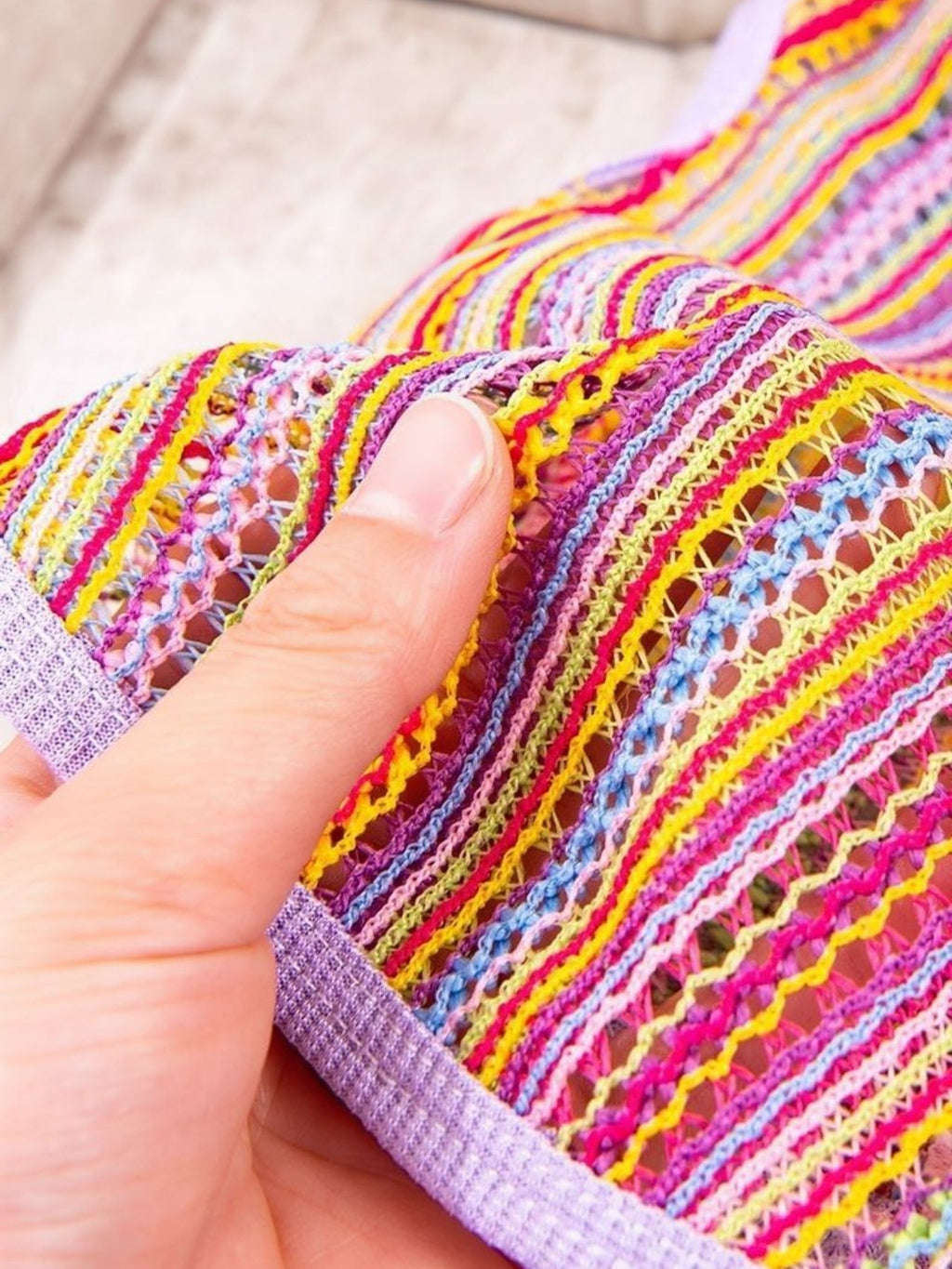 Crochet Knit Breathable Pet Tops