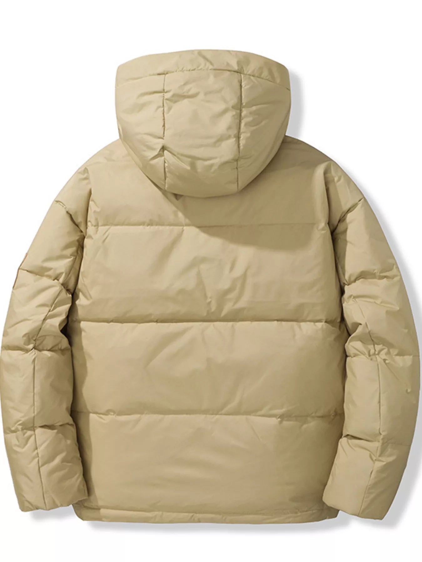 Men's Plus Size Warm Padded Hooded Down Puffer Jacket