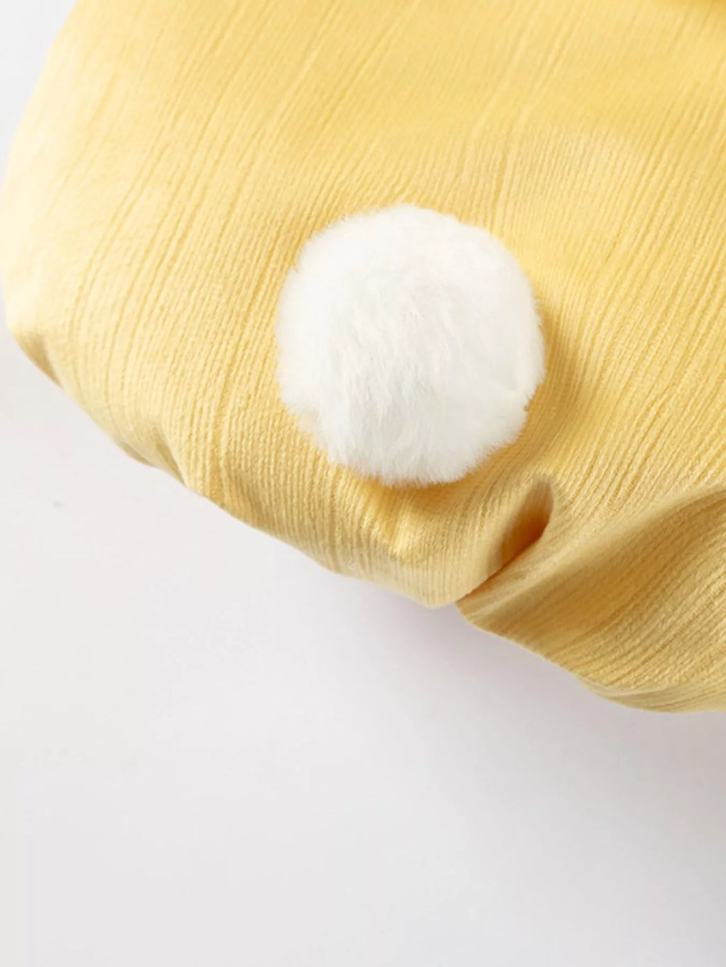 Button-Down Pet Jumpsuit with Ruffle Collar
