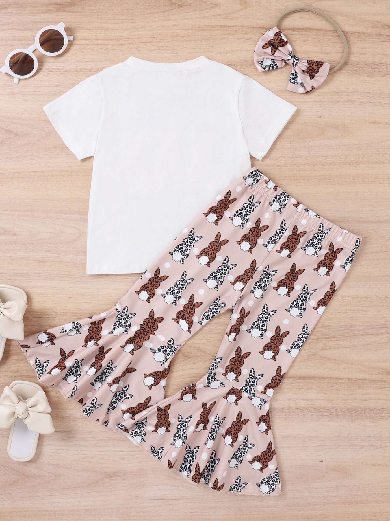 Children's Easter Bunny Top and Pants Set